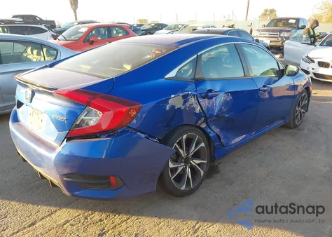 2019 Honda Civic Sport from USA, damaged, VIN 19XFC2F86KE201244